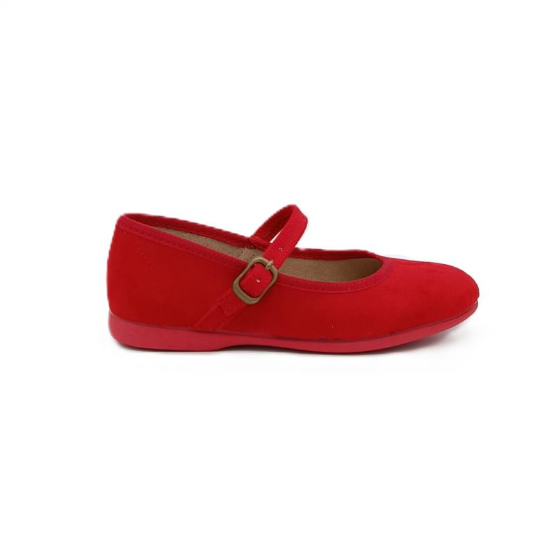 Merceditas serratex Rojo hebilla
