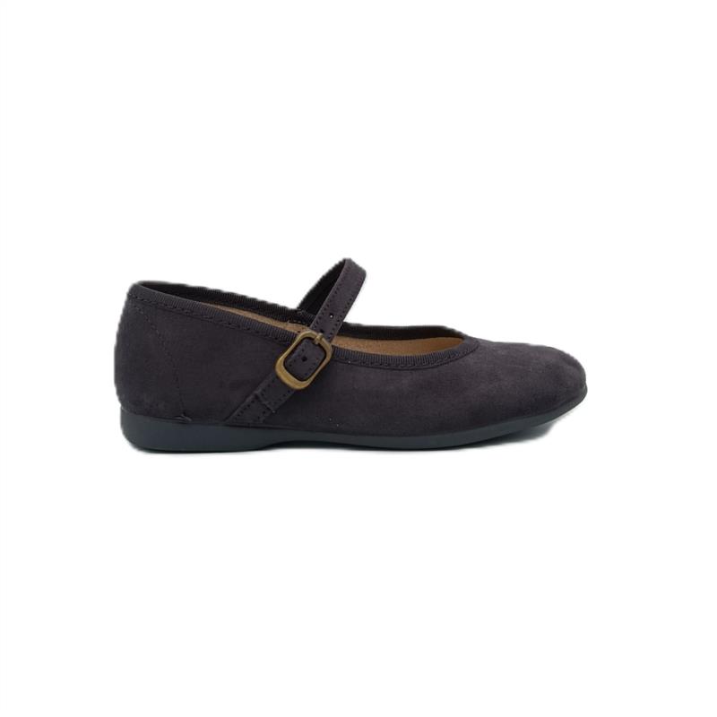 Merceditas serratex Gris hebilla