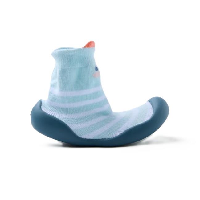 Calcetín Barefoot rayas Azul 