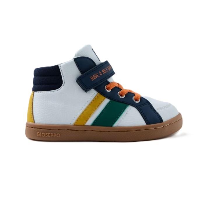 Botas deportivas Barefoot Blanco y Azul