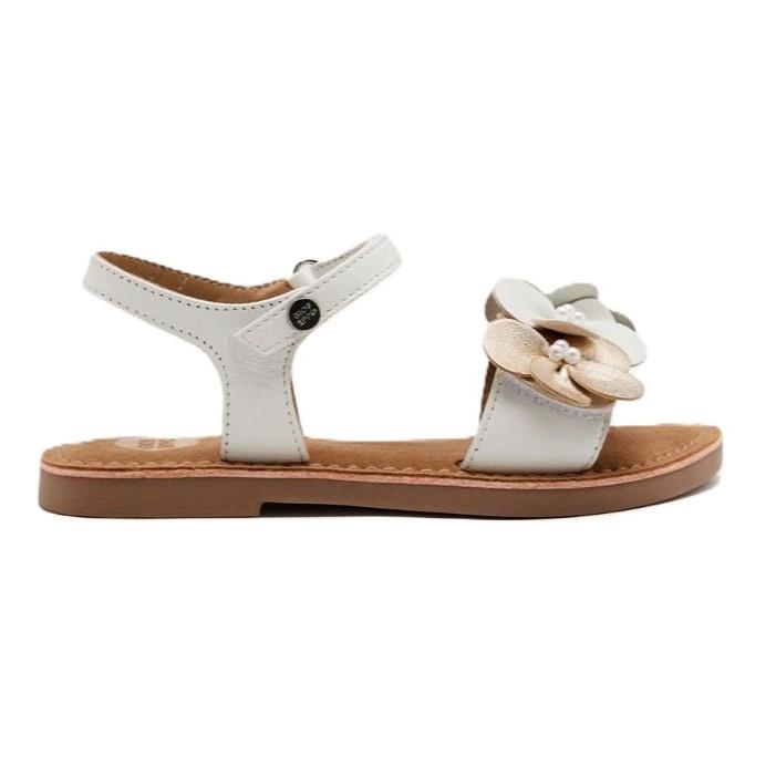 Sandalias niña flores