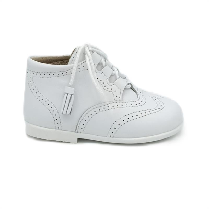 Bota inglesa piel Blanco 