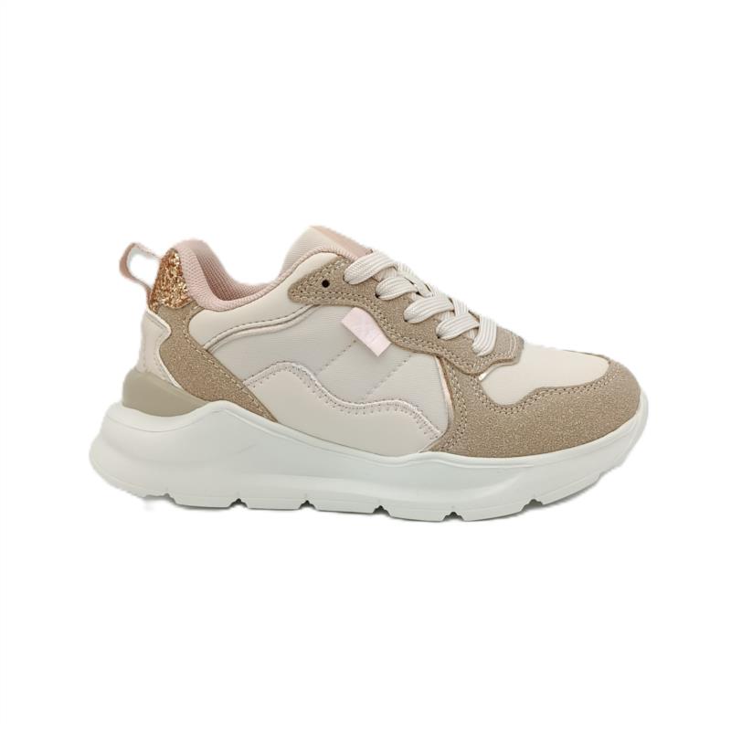 Deportivos Beige niña