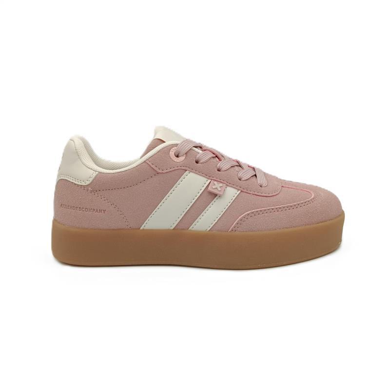 Deportivos cordones Rosa Maquillaje 