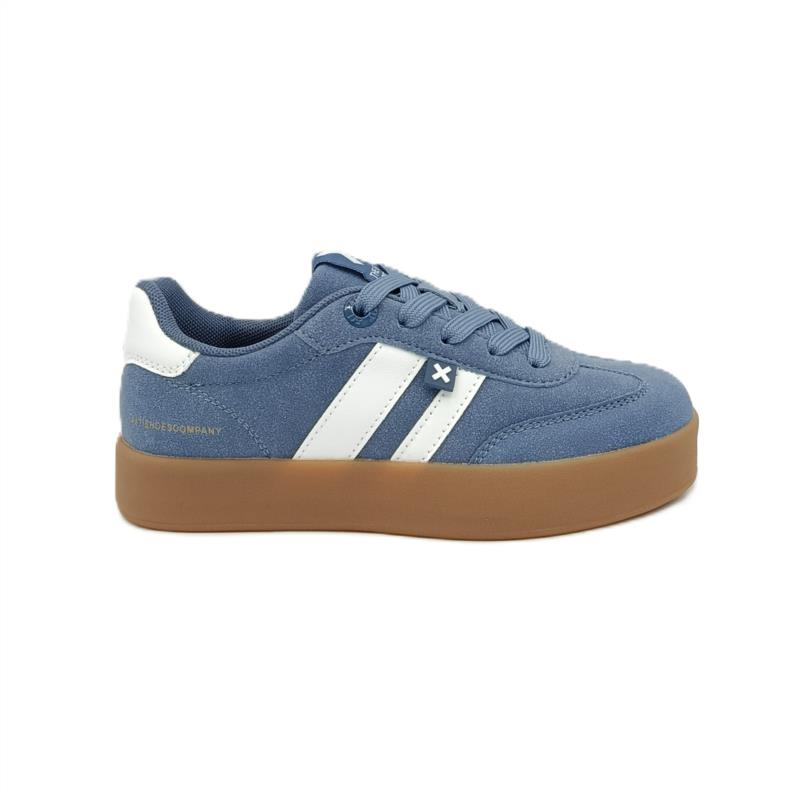 Deportivos cordones serraje Jeans 