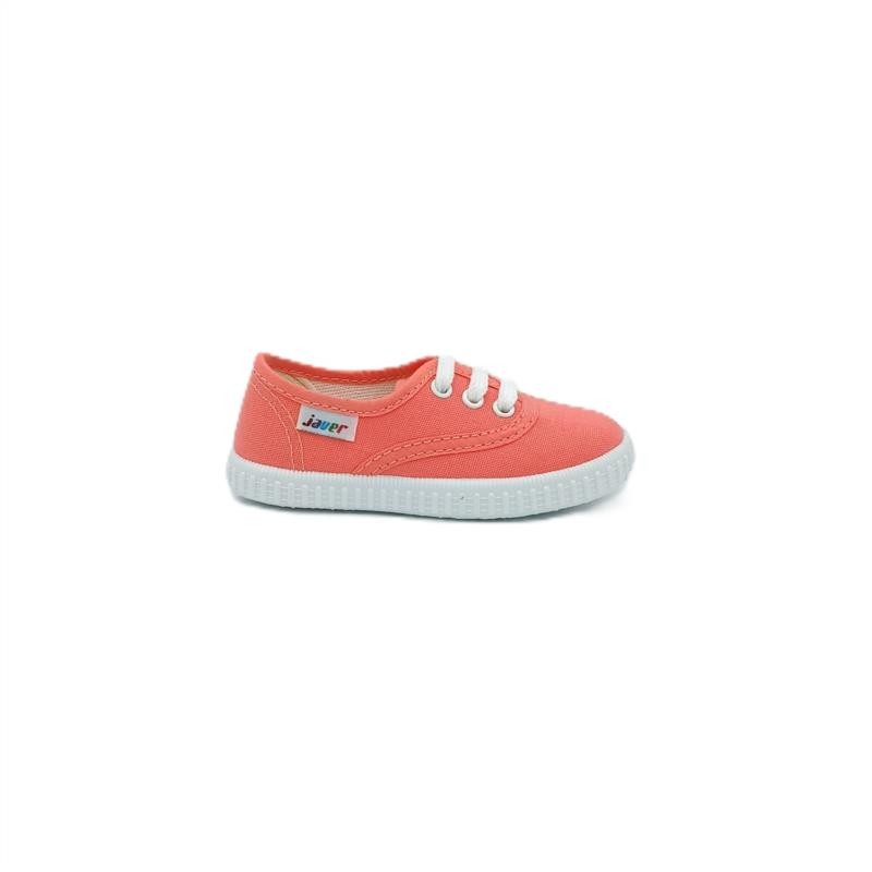 Deportivos lona Coral cordón