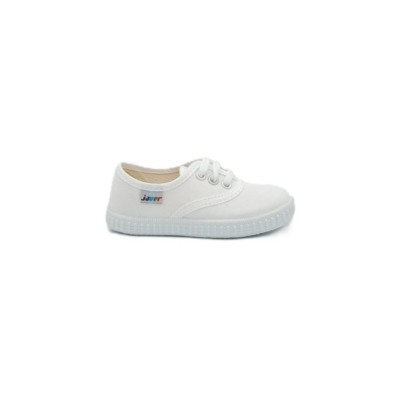 Deportivos lona Blanco cordón