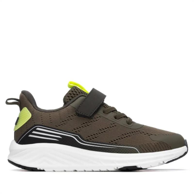 Deportivos niño textil verde kaki 