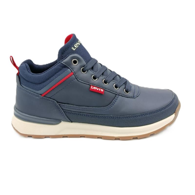 Botas Azul Marino  cordones 