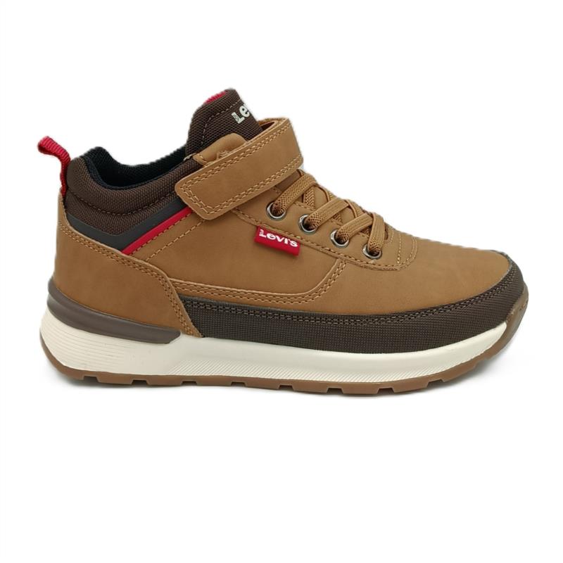 Botas Camel cordón elástico y cierre adherente 