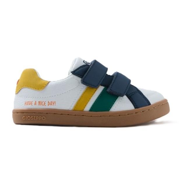 Deportivos barefoot Blanco y Azul