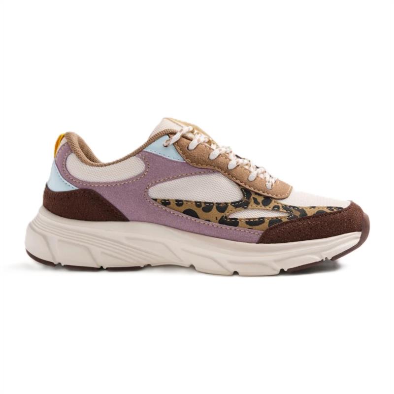 Deportivos niña multicolor marrón 