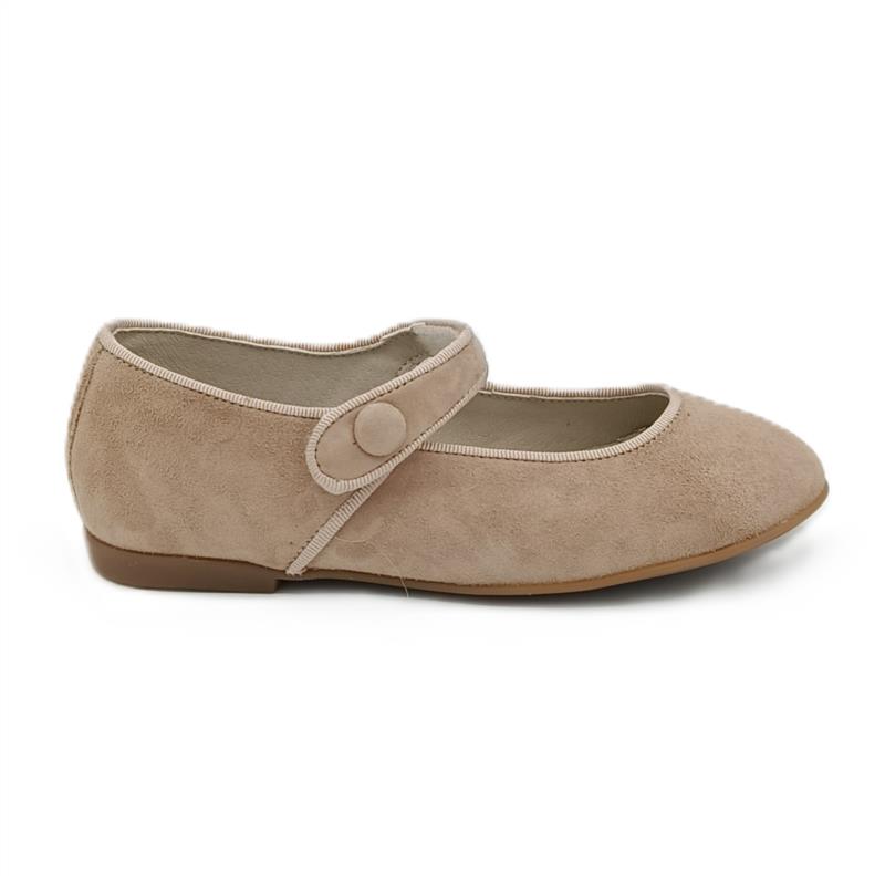 Merceditas de ante en Beige