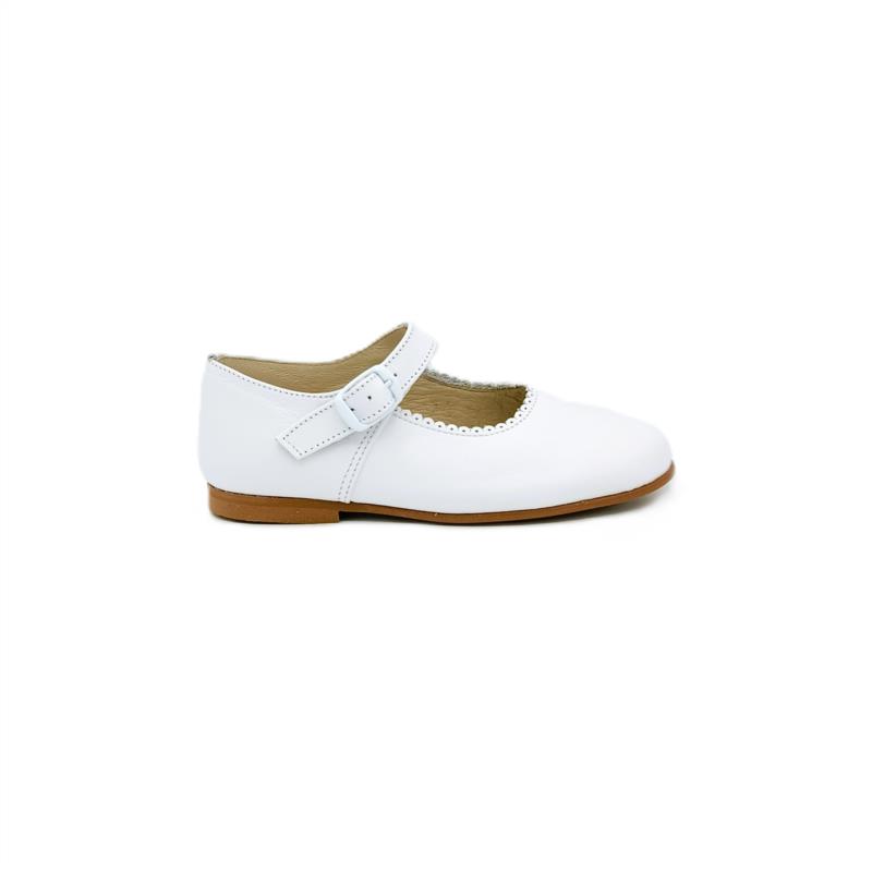 Merceditas piel Blanco 