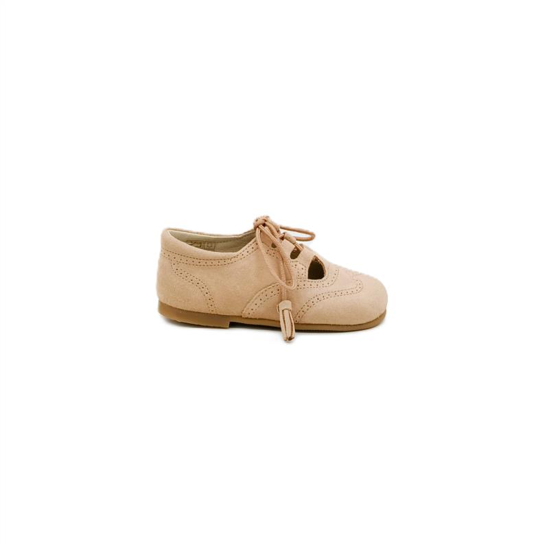 Zapato Inglés serraje Camel 