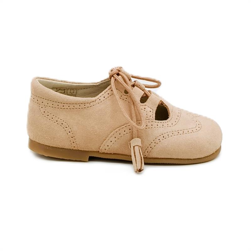 Zapato Inglés serraje Camel 