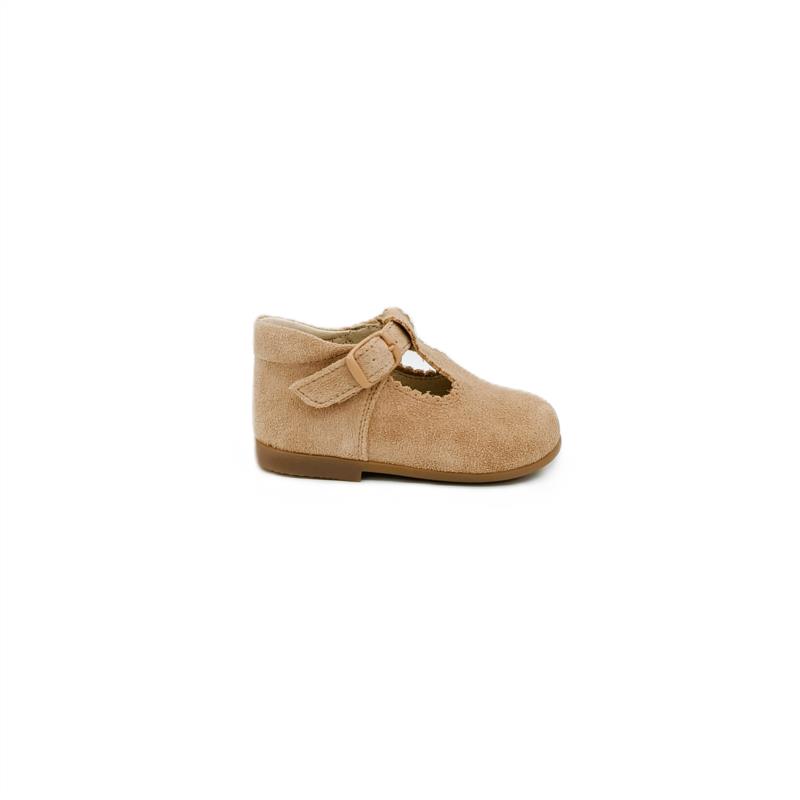 Botas pepitos serraje Camel