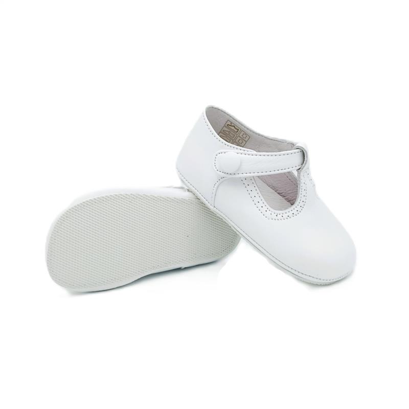 Pepitos piel Blanco semisuela