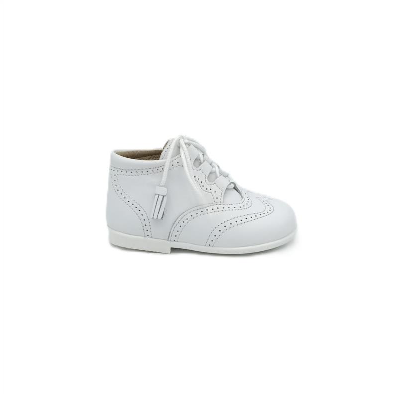 Bota inglesa piel Blanco 