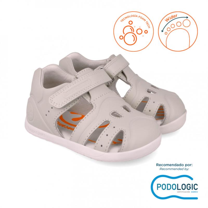 Sandalia Bareboot blanco roto