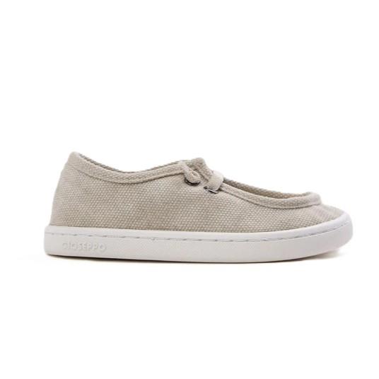 Mocasines Barefoot náuticos lona Arena