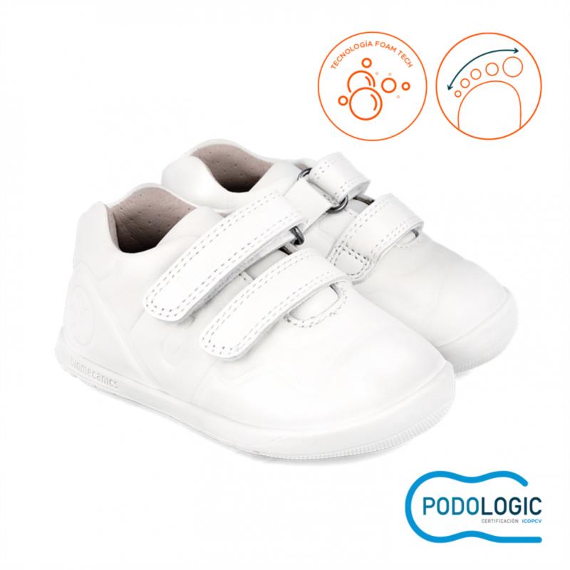 Deportivos Barefoot primeros pasos blanco