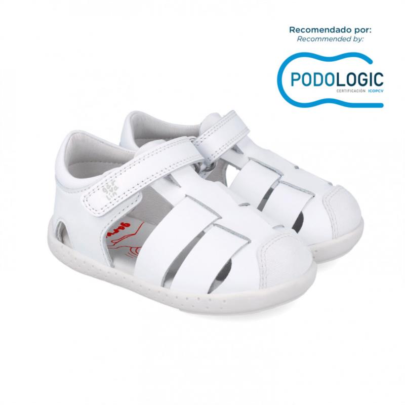 Sandalias Barefoot blanco
