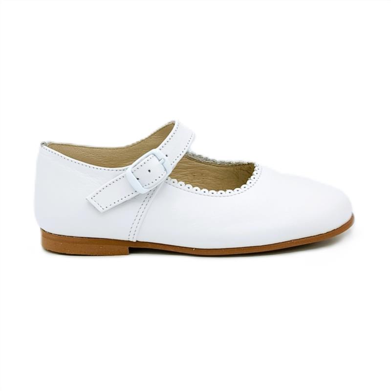 Merceditas piel Blanco 