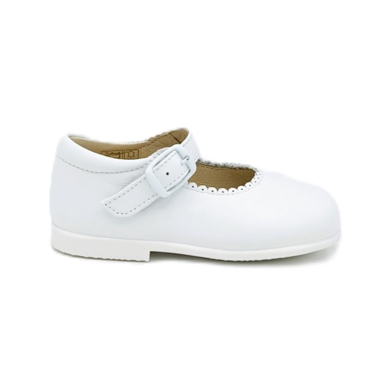 Merceditas piel Blanco