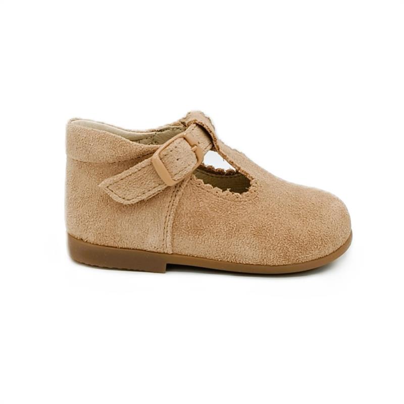 Botas pepitos serraje Camel