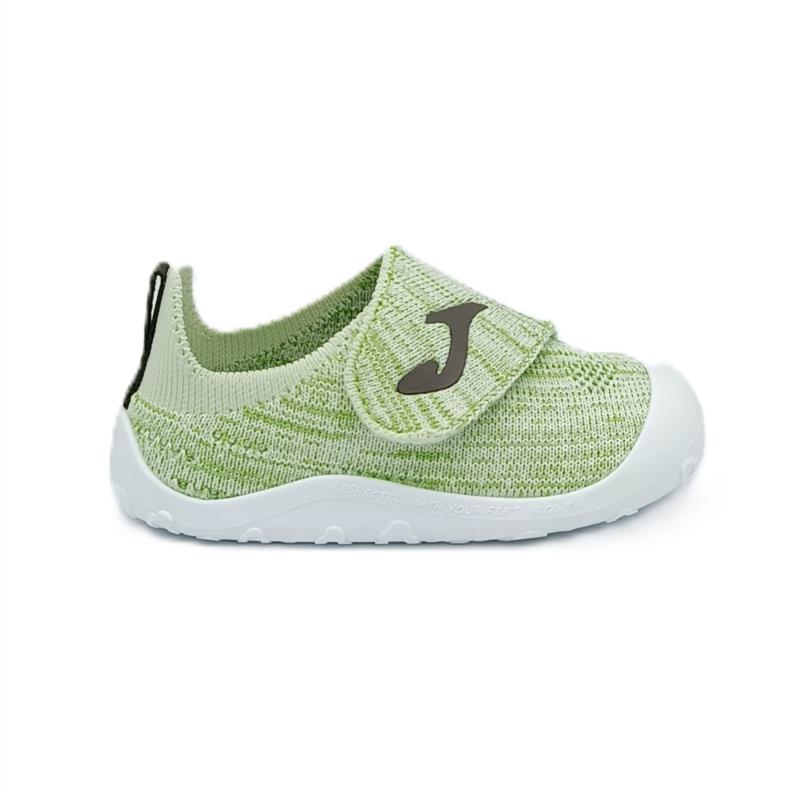 Deportivos Barefoot lona verde