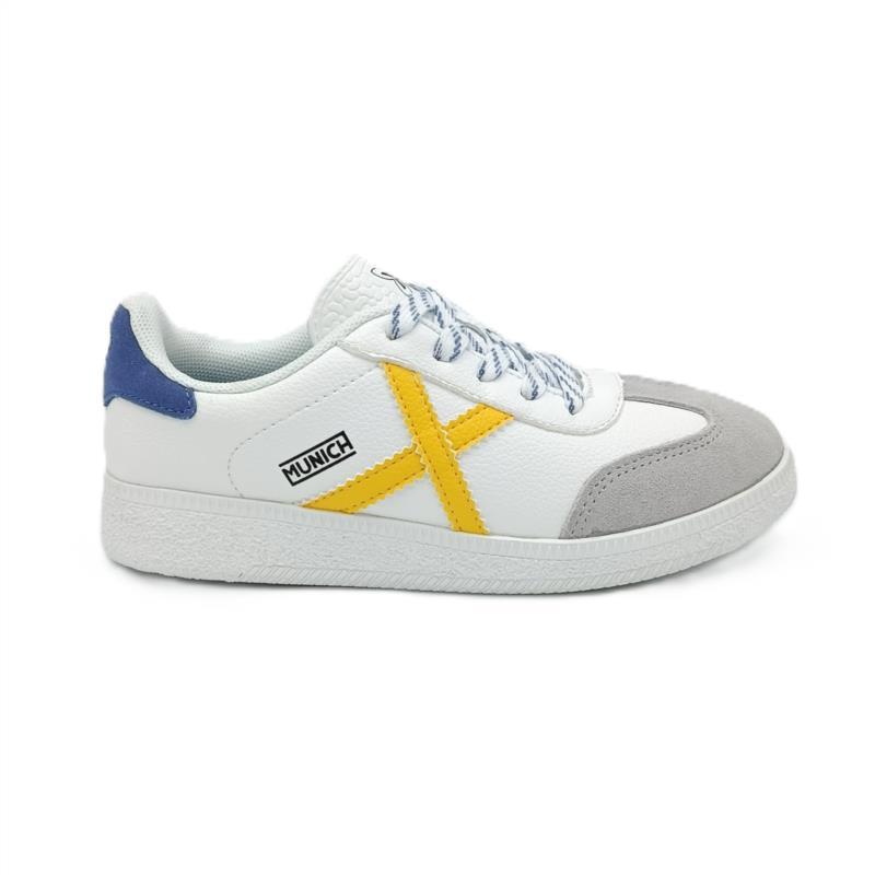 Deportivos blanco Mini Barru Cordones