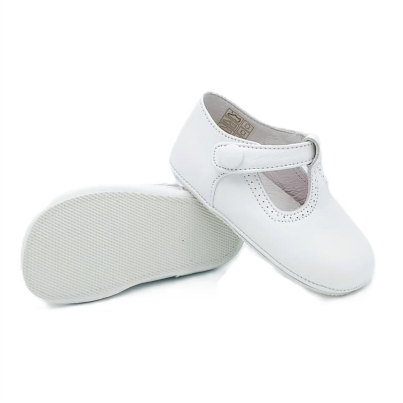 Pepitos piel Blanco semisuela