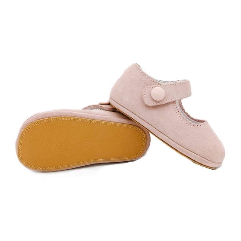 Merceditas serraje Rosa Maquillaje semisuela