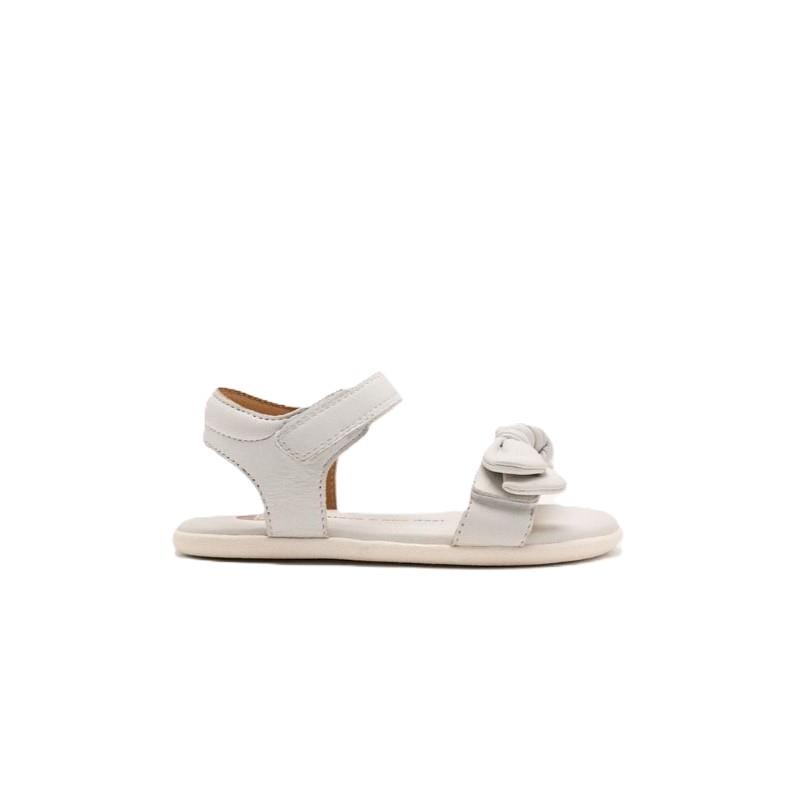 Sandalias Barefoot niña piel blanco