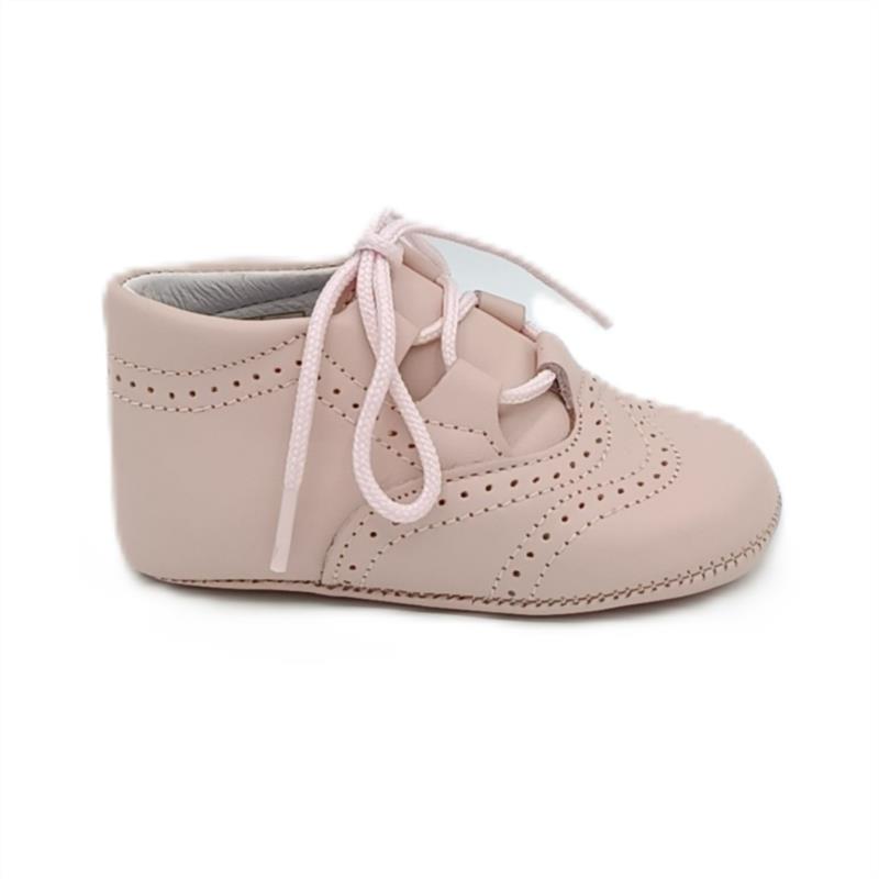 Bota inglesita napa Rosa cordones